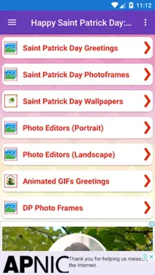 Happy Saint Patrick Day Greet android App screenshot 3